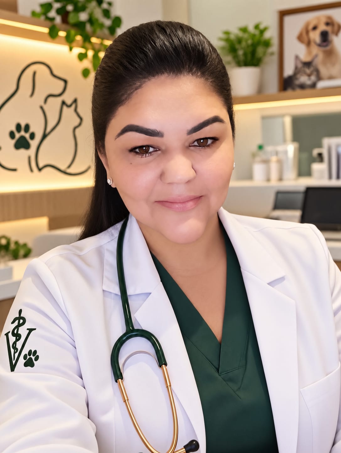 Dra. Angela, proprietária da Prev Vet